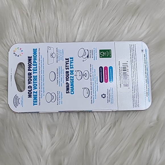 Popsockets Rose Pink Pop Grip Phone Stand Accessories - Picture 3 of 3